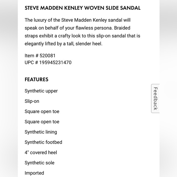 STEVE MADDEN Kenley Heel , Citron, size 6 - Picture 6 of 13